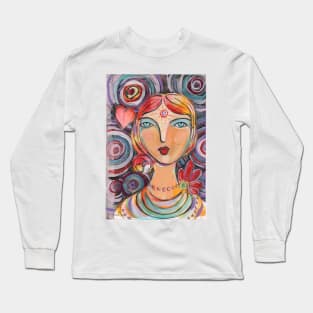 Mindful Girl Long Sleeve T-Shirt